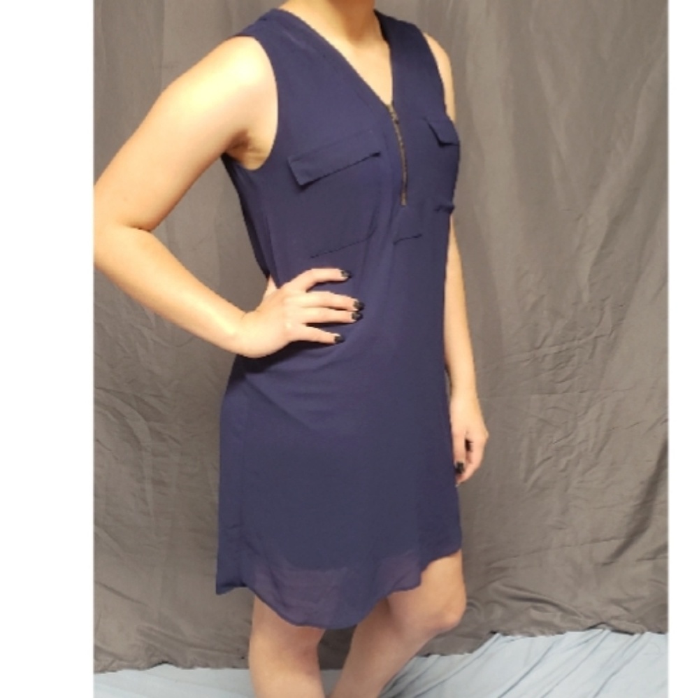 Navy Blue Dress